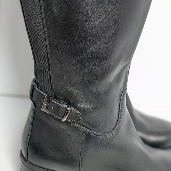 Girotti leather knee high boots - Picture 8 of 16